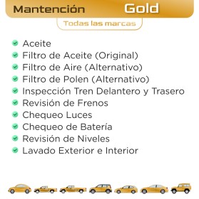 HatchBack - Mantención Gold