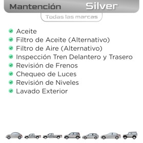 Jeep - Mantención Silver